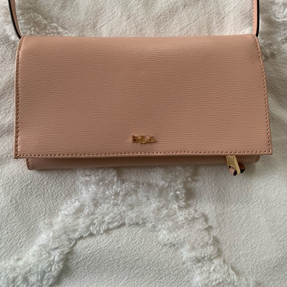 Lauren Ralph Lauren Pink Crossbody Bag